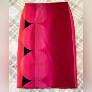 Worthington Long Pencil Skirt with Geometric Pattern